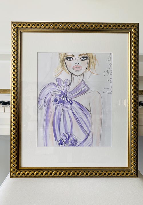 Wendy Buiter Organza Lilac