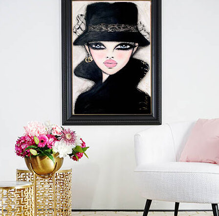 Miss Dior Artwork by Wendy Buiter | Original Painting & Limited Edition Poster