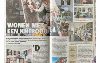Telegraaf binnenkijken bij Wendy Buiter