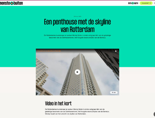 Binnenstebuiten: Een penthouse met de skyline van Rotterdam