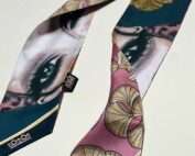 Las Palmas Silk Charm Twilly Scarf