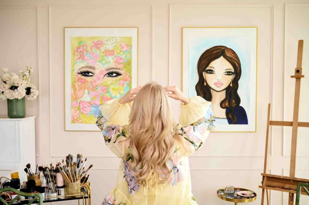 250303 Wendy Buiter_Iris Tempelaar 70543_klein A Spiritual Being with Paint on Her Hands: How Wayne Dyer Shaped My Path as an Artist