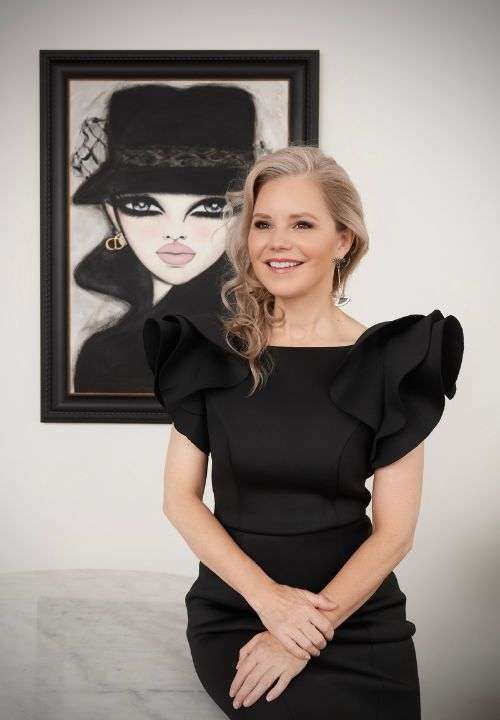 Miss Dior Artwork Original Masterpiece Wendy Buiter Jennifer Lawrence