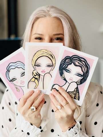 Discover the perfect way to begin your art collection. From art cards and luxury prints to hand-painted editions and original masterpieces by Dutch contemporary artist Wendy Buiter. Start Your "Wendy Buiter" Art Collection